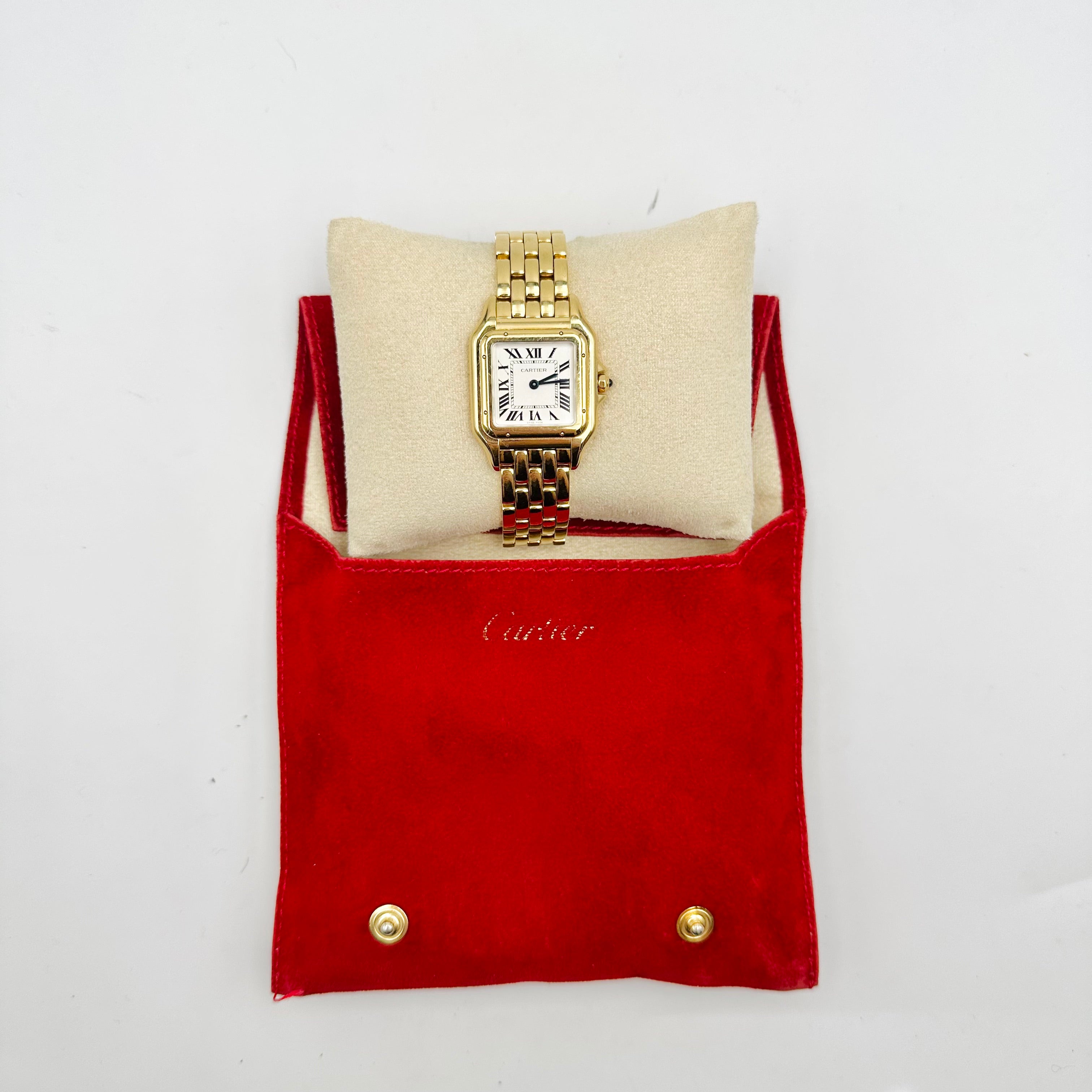 Montre CARTIER Panthère en or jaune