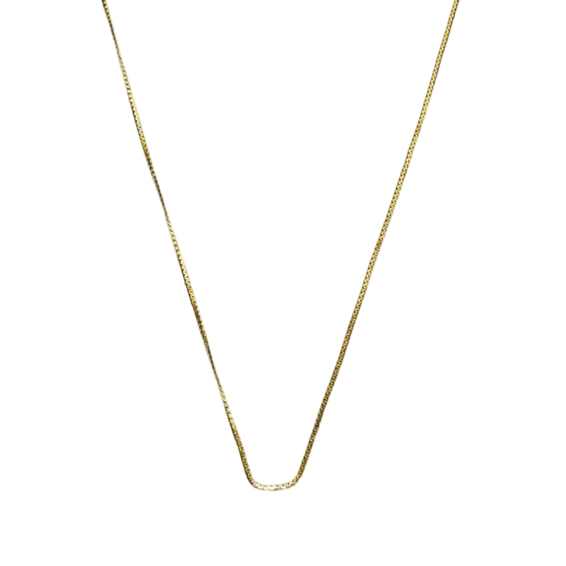 Champagne Gold Chain Necklace