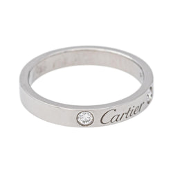 Cartier Bague Alliance C de Cartier Platine Diamant