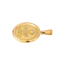 Augis "Medal of Love" Pendant in Yellow gold