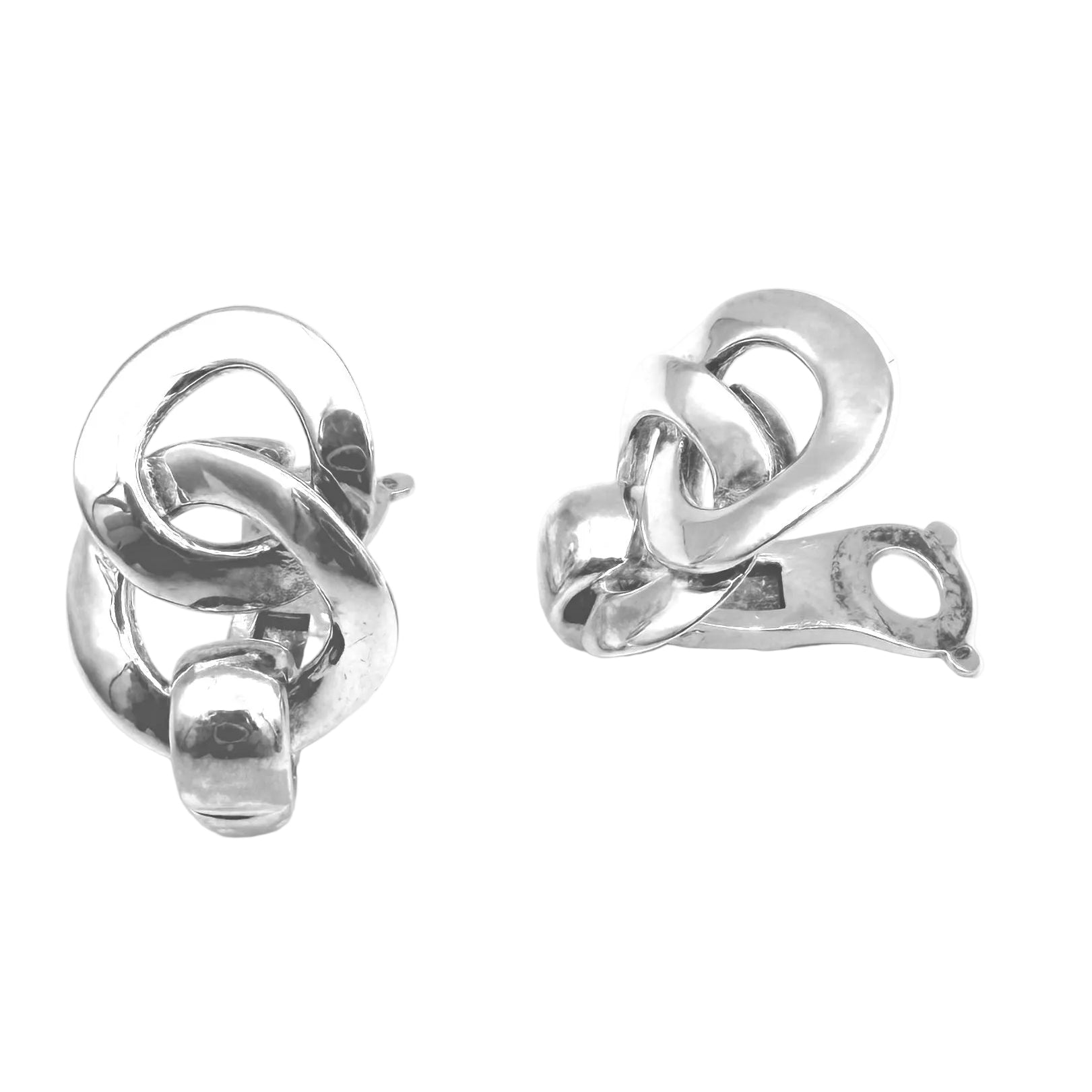 Earrings Clips HERMÈS in Silver