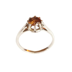 Platinum and Diamond Solitaire Ring