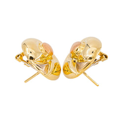 Yellow Gold Earrings