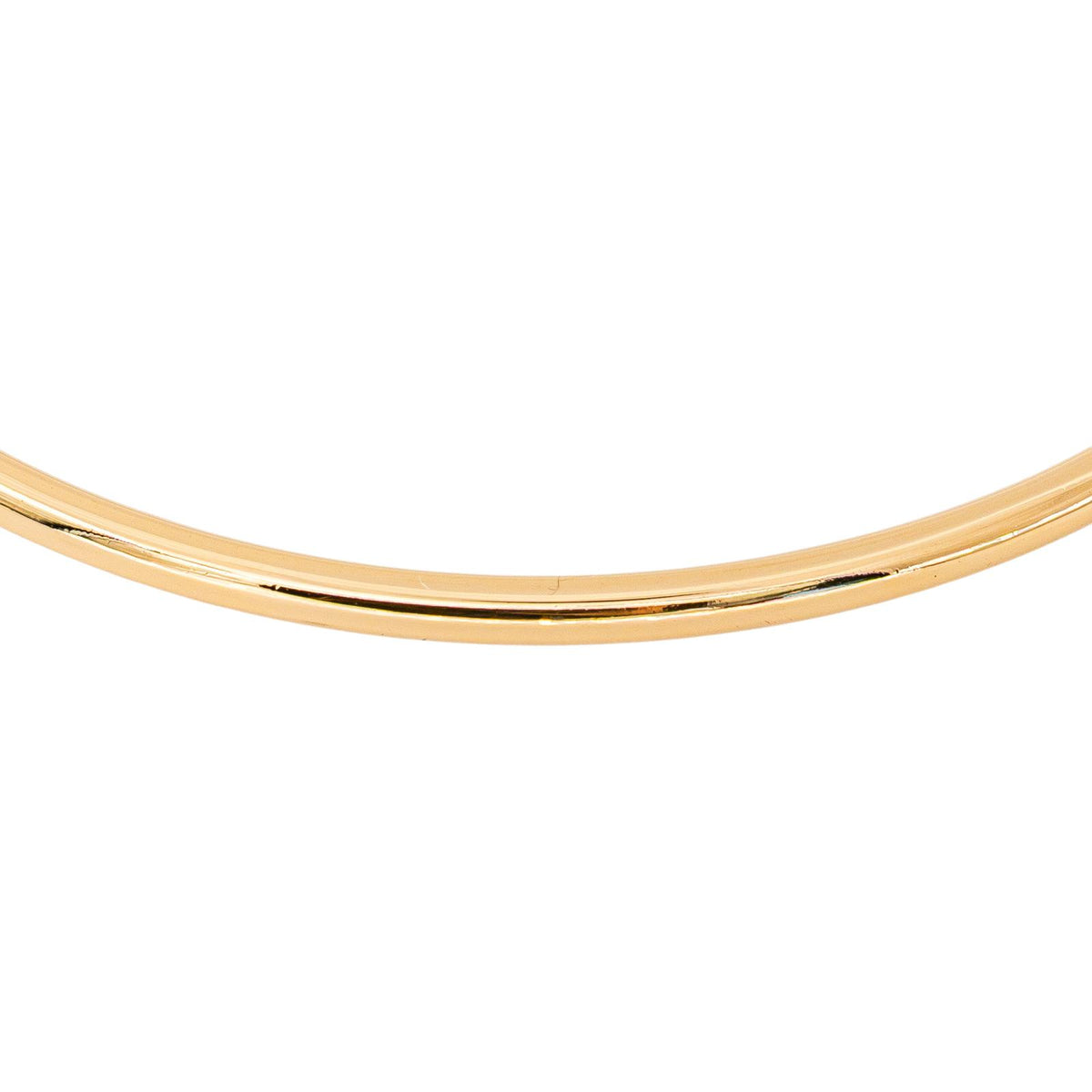 Yellow Gold Bangle Bracelet