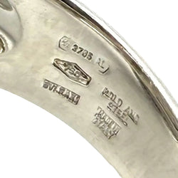 BULGARI "Optical" Cocktail Ring in white gold, steel, Onyx, and Diamonds