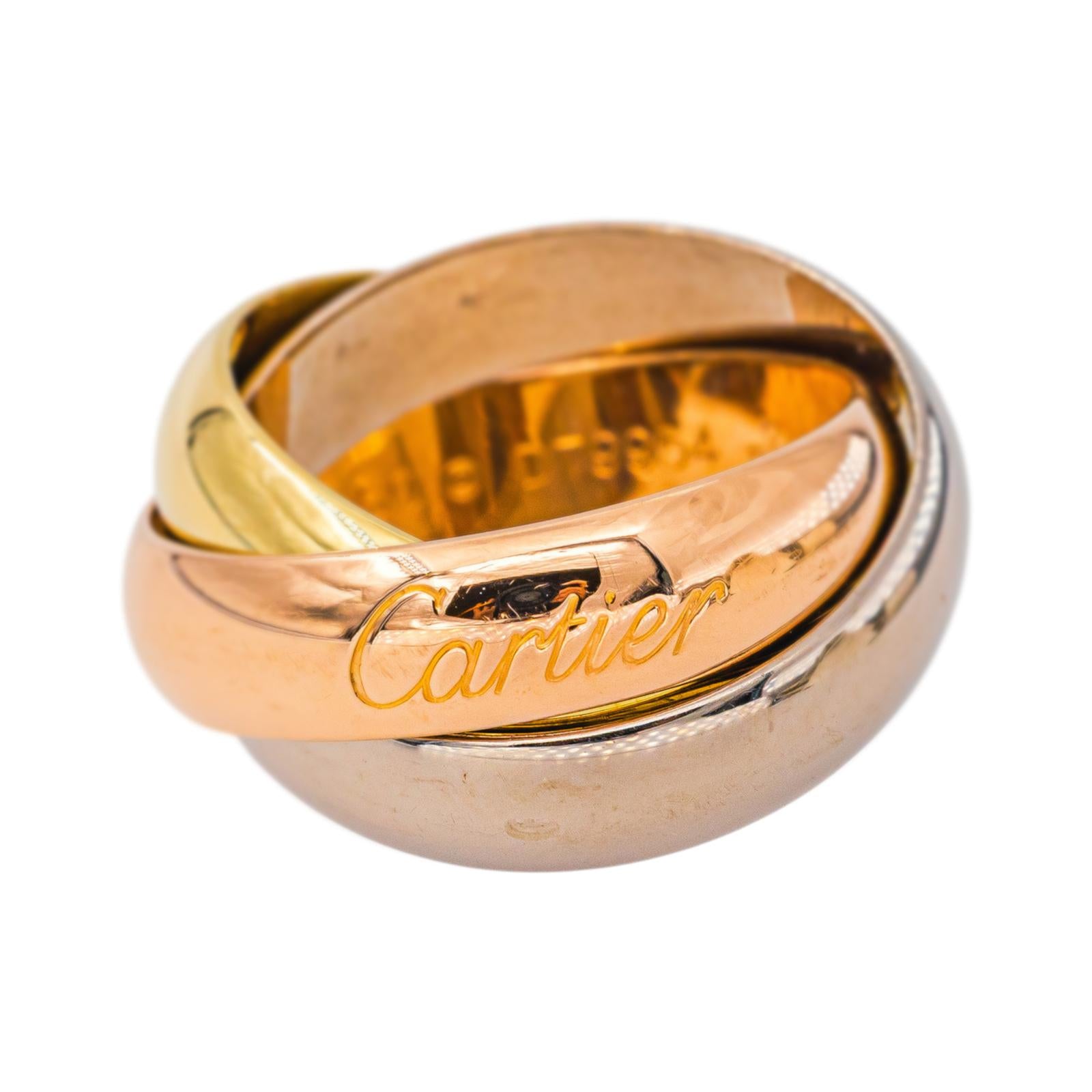 Cartier Bague Trinity Or jaune