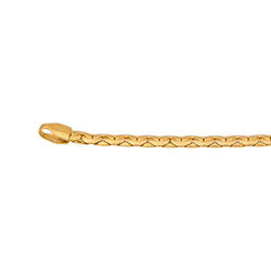 Collier Maille haricot Or jaune