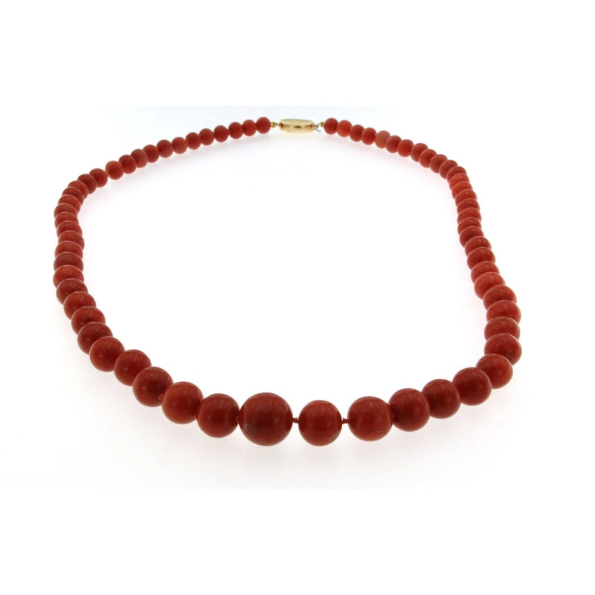1970s Natural Mediterranean Coral Necklace - Castafiore
