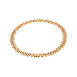 Rose gold Greek Knot Necklace