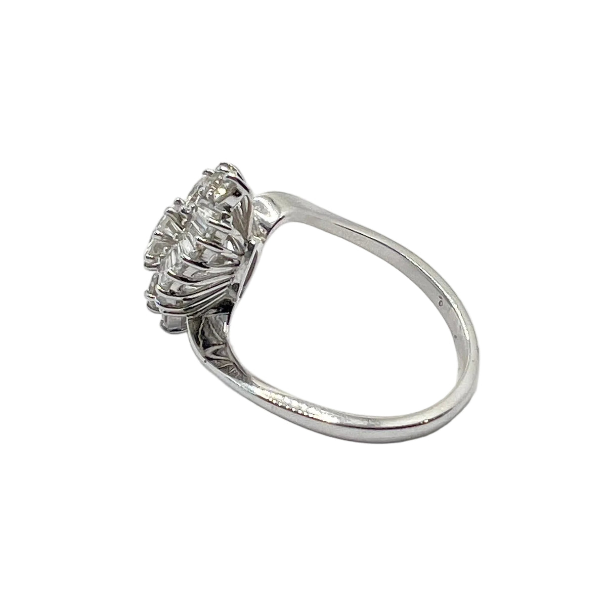 White Gold and Diamond Ring