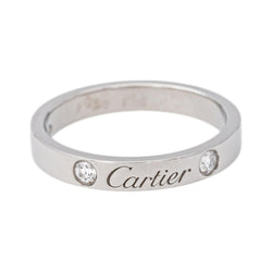 Cartier Bague Alliance C de Cartier Platine Diamant