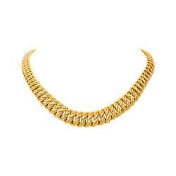 Collier Maille Américaine Or jaune