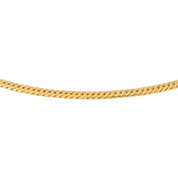 Yellow Gold English Link Necklace