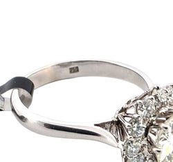 Entourage Ring in white gold and diamonds