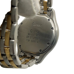 CARTIER "Cougar" Watch in Yellow Gold and Stainless Steel