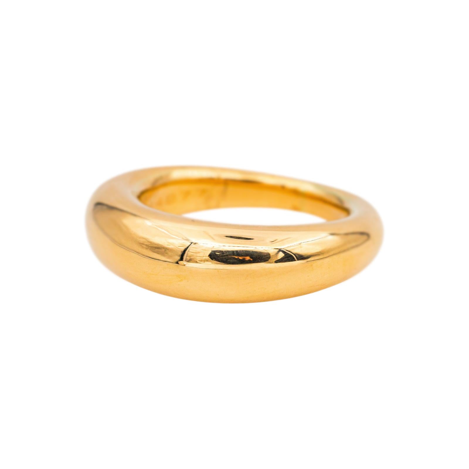 Chaumet Bague Jonc  Or jaune