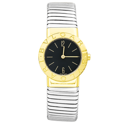 BULGARI "BB 26" Watch in Yellow Gold and Stainless Steel