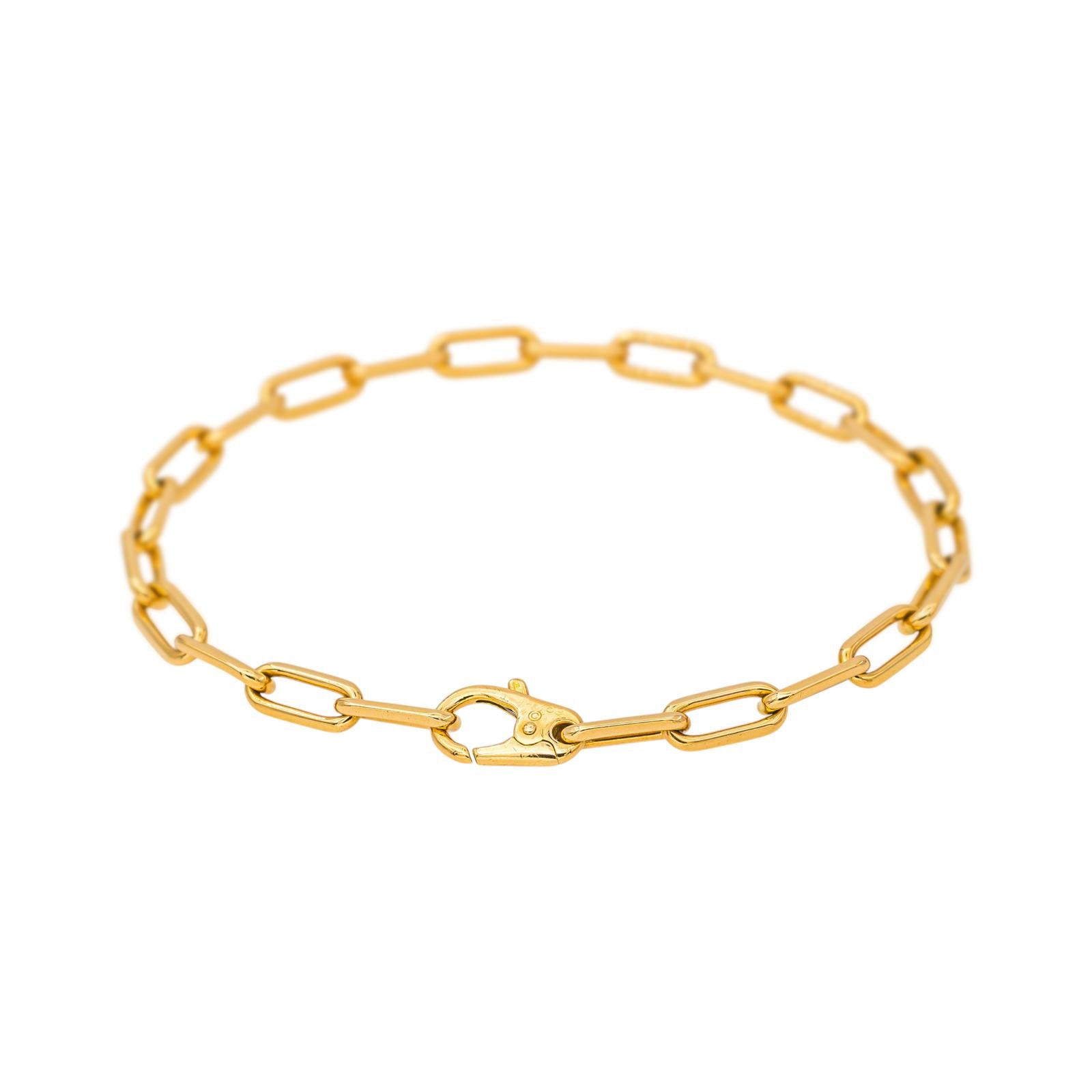 Cartier Bracelet Maille Santos Or jaune