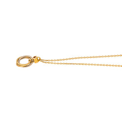 Cartier Trinity Necklace in Yellow gold with Pink sapphire