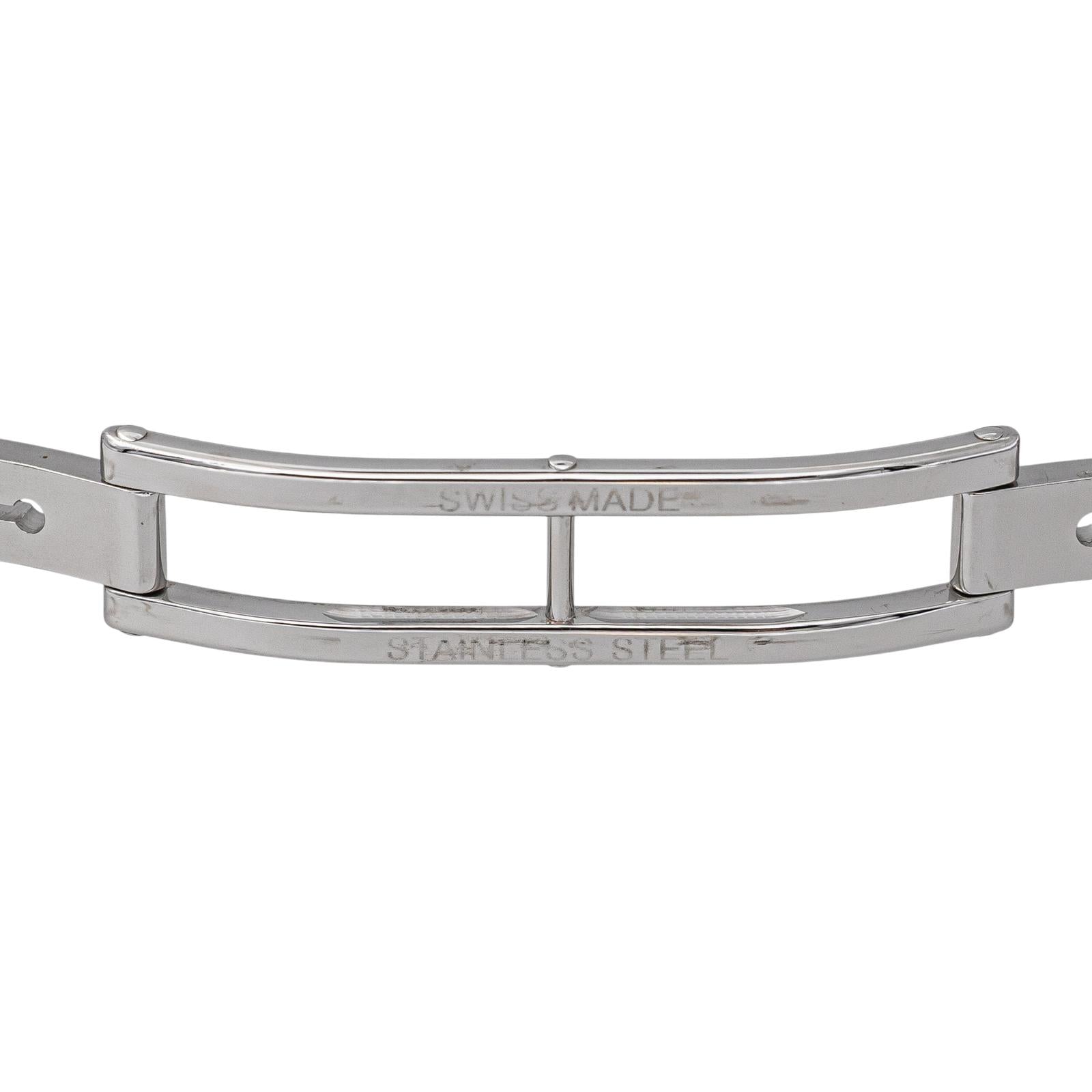 Bulgari Rettangolo Watch, Stainless Steel