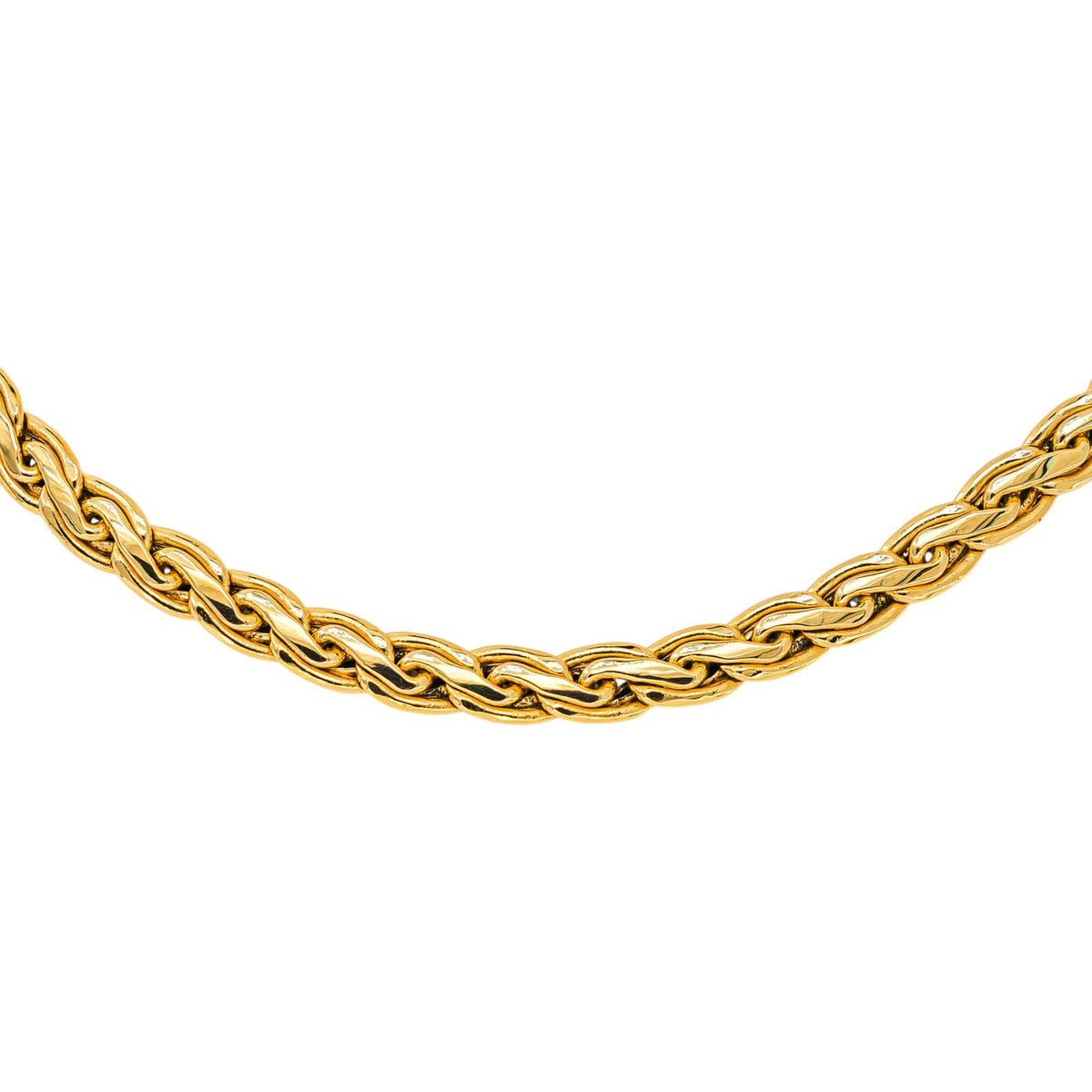 Necklace  Yellow gold