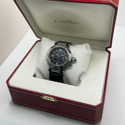 CARTIER "Pasha" Steel Watch