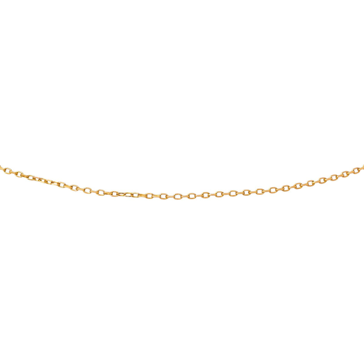Collier Maille forçat Or jaune