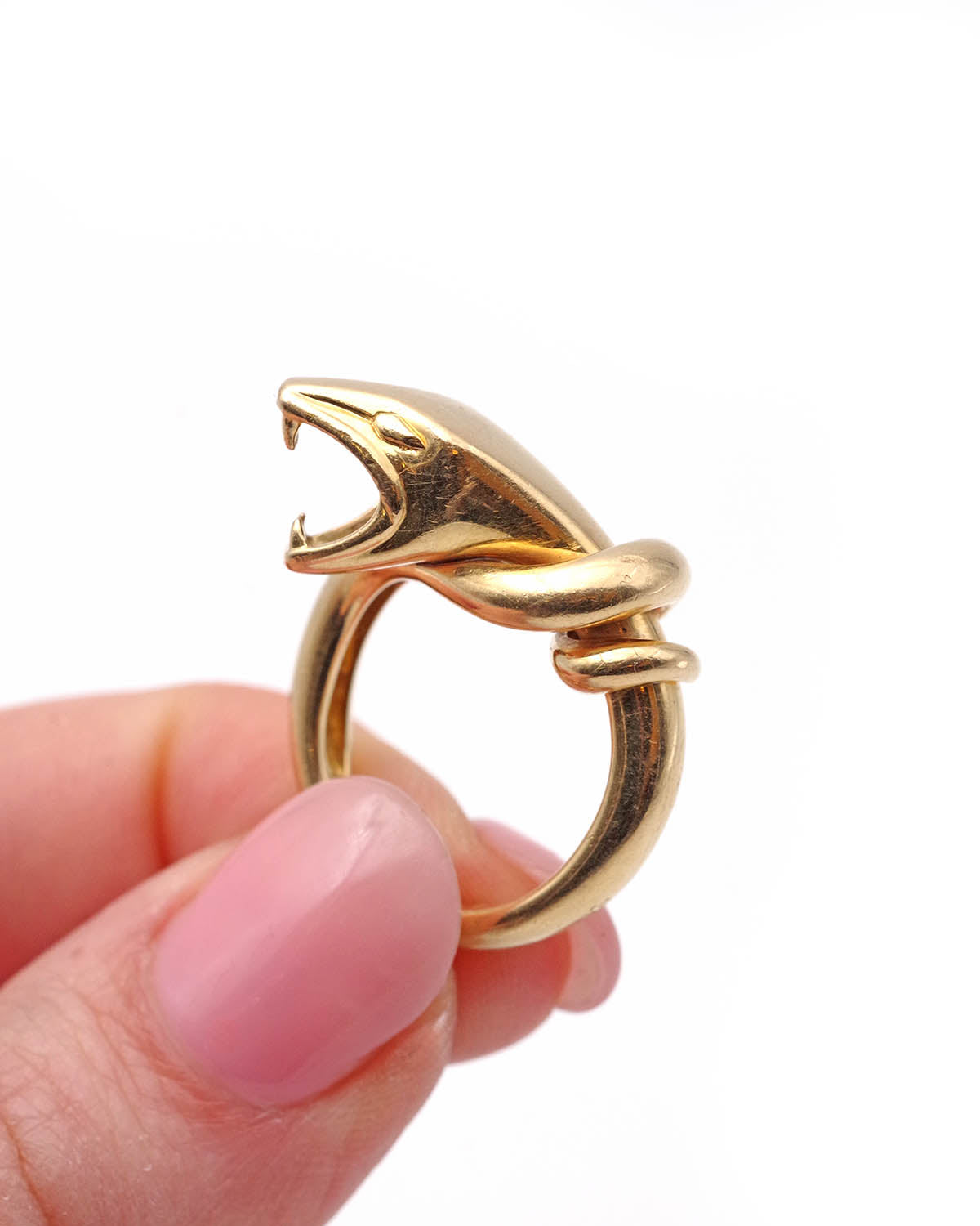 Gold BOUCHERON "snake" Ring