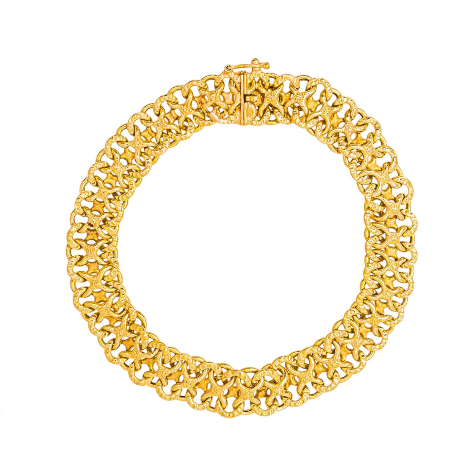 Soft-Link Yellow Gold Bracelet