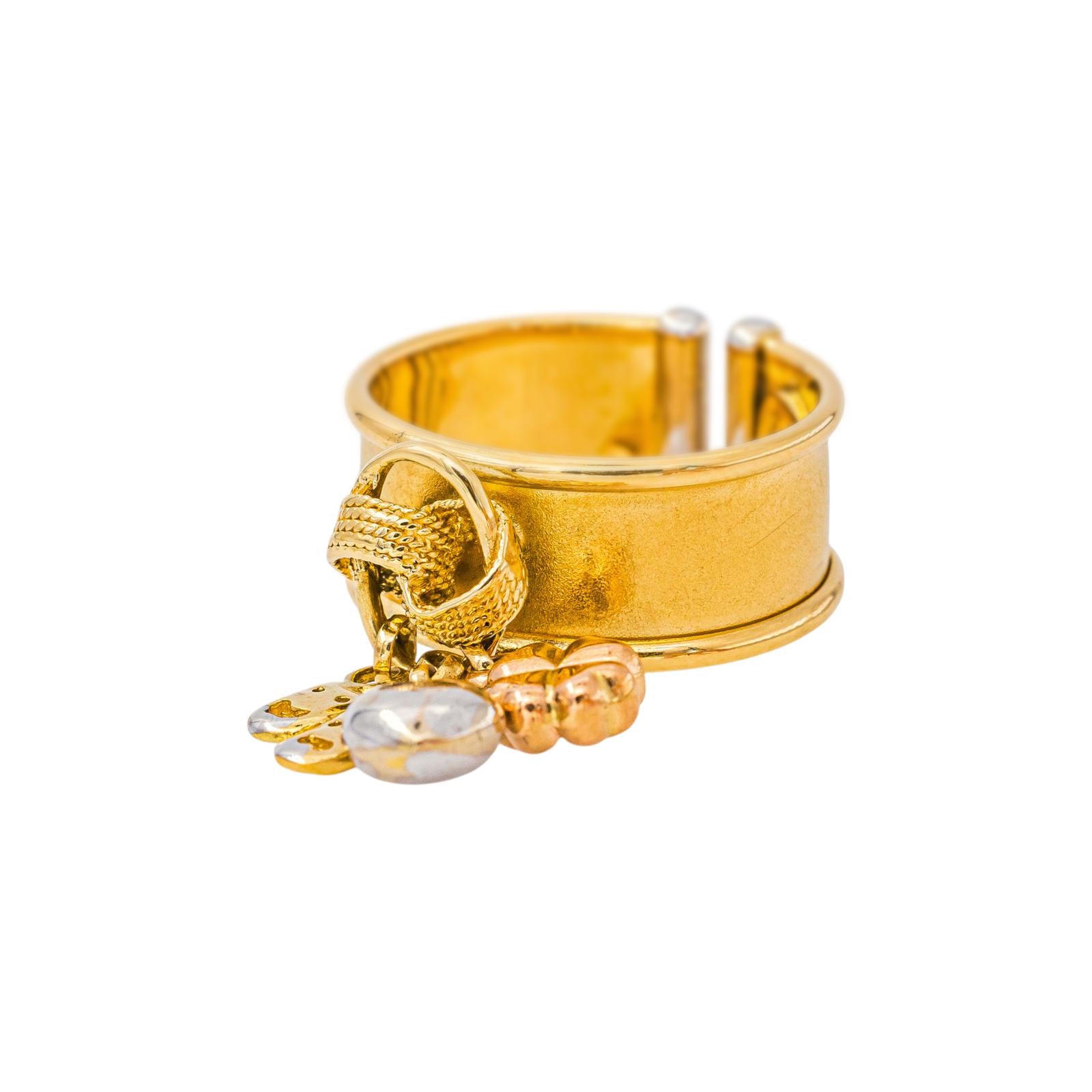 Bague Breloques Or jaune
