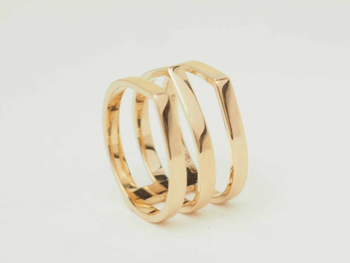 REPOSSI "Antifer" Ring in rose gold