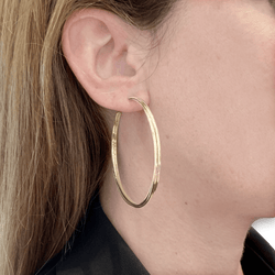 Earrings Cartier, "Trinity", three golds. Large model.