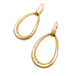 Boucles d'oreilles Pomellato, "Fantina", or rose.