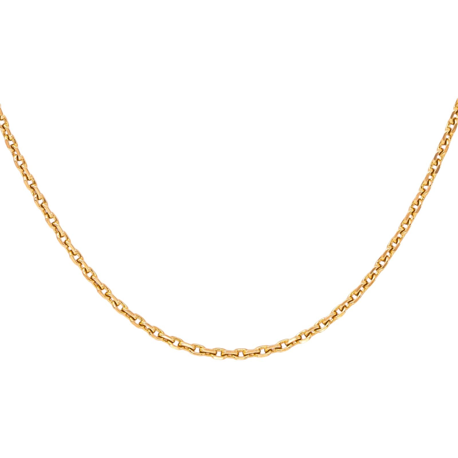 Rose gold Forçat Link Necklace