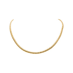Collier Maille haricot Or jaune