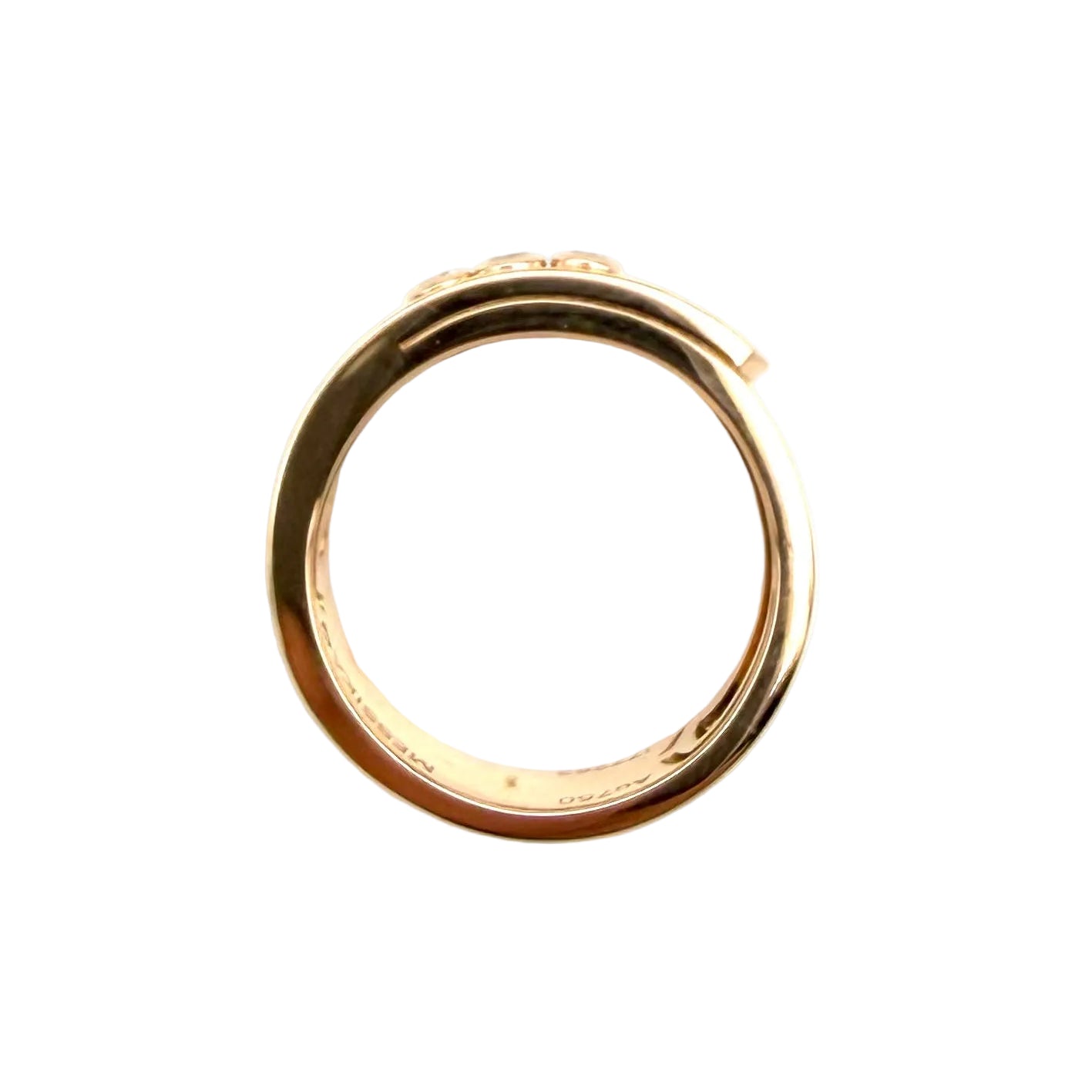MESSIKA "Move Noa" PM Band Ring in rose gold and diamonds