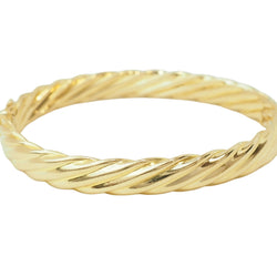 Yellow Gold Bangle Bracelet