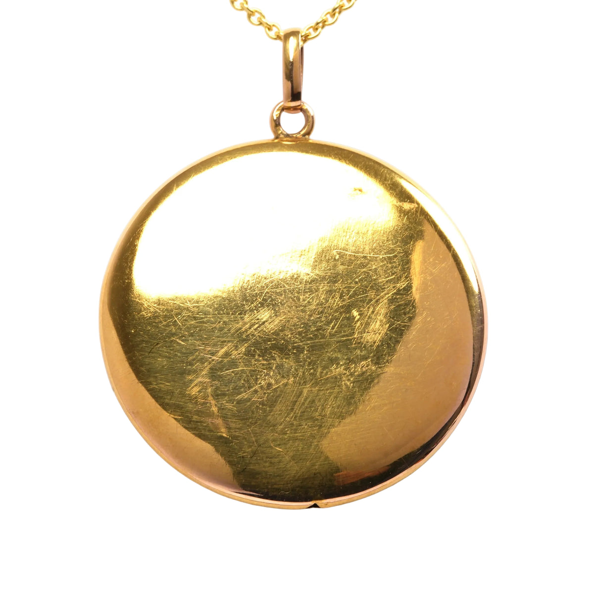 Yellow gold pendant with pearls and rubies