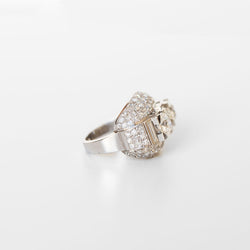 Ring Mauboussin in paltinium and diamonds