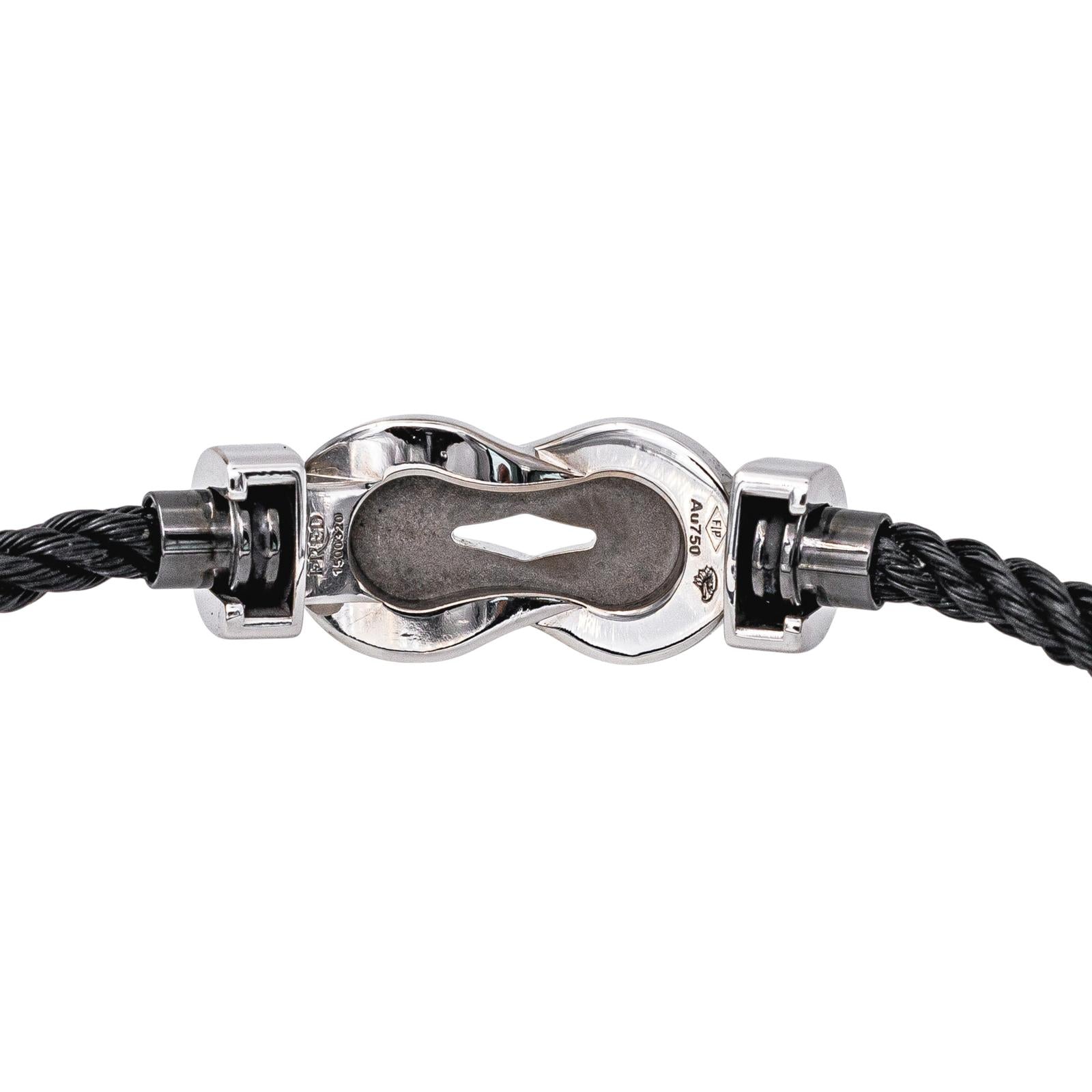 Fred "Infinite Luck" Bracelet in White gold with Diamonds