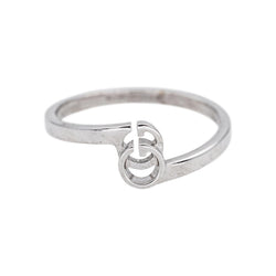 Gucci Bague GG Running Or blanc