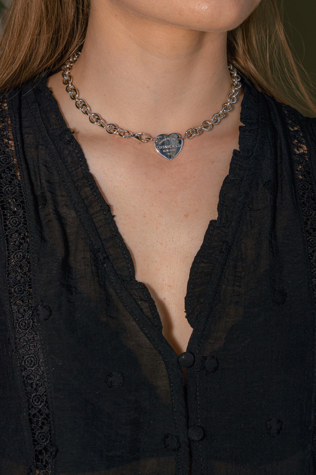 Tiffany & Co. "Return to Tiffany" Silver Necklace