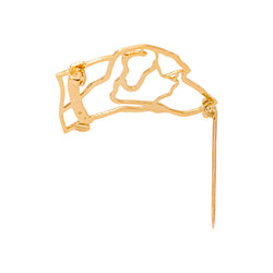 Chaumet Yellow Gold Dog Brooch