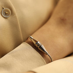 BOUCHERON "Jack 1" Flexible Bracelet in White gold