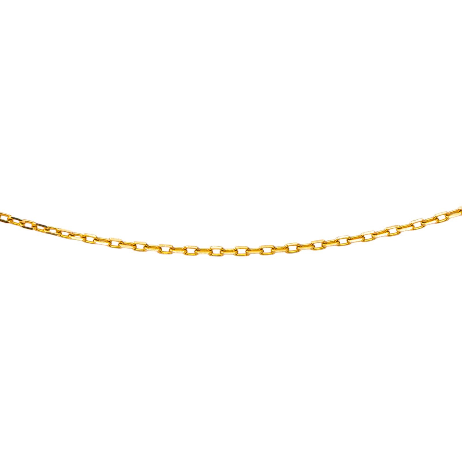 Cartier Collier Maille forçat  Or jaune