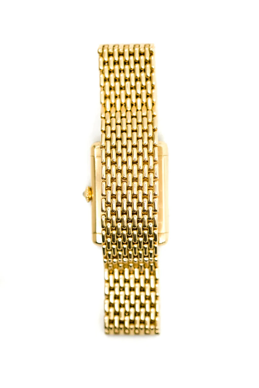 Cartier Tank Louis - "Rice grain" Diamonds - Mechanical