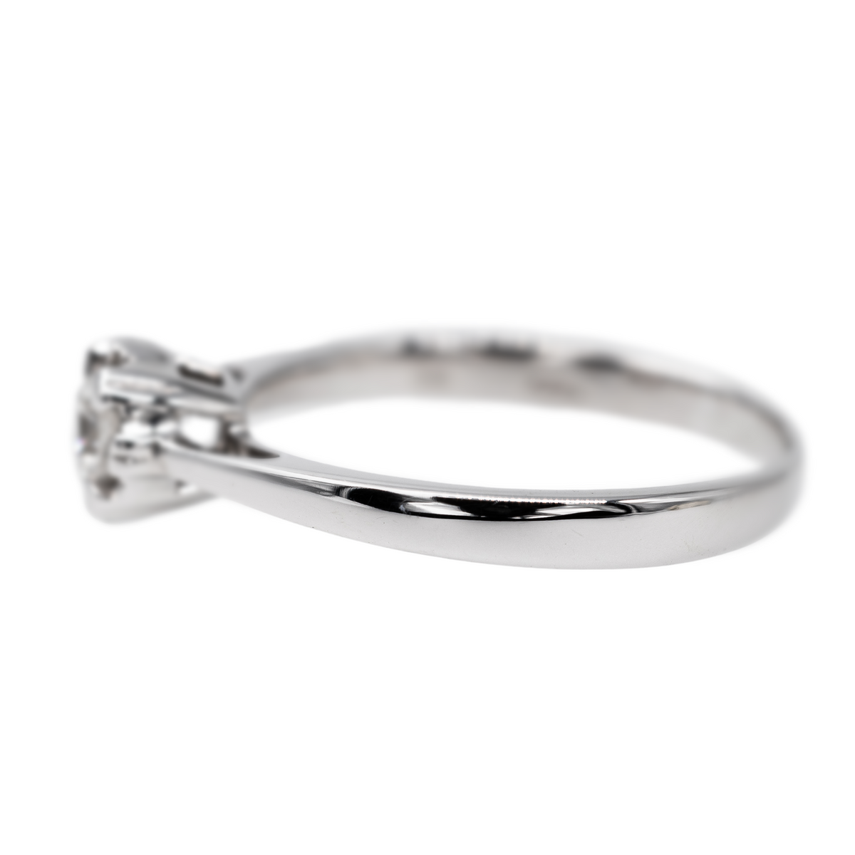 Bague Solitaire Or blanc Diamant