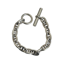 HERMÈS "Chaîne d'ancre" PM Silver Link Bracelet