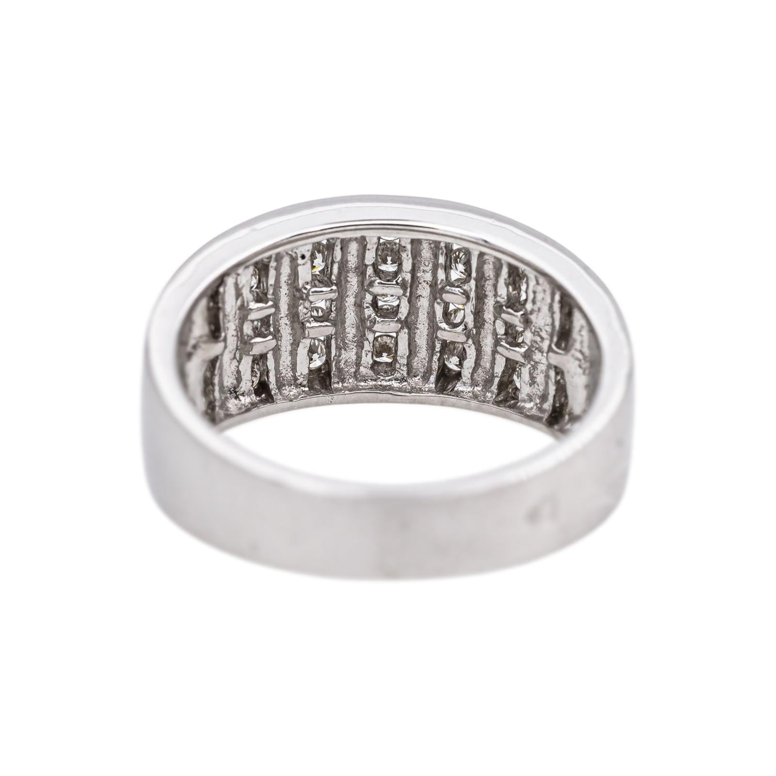 Bague Or blanc Diamant