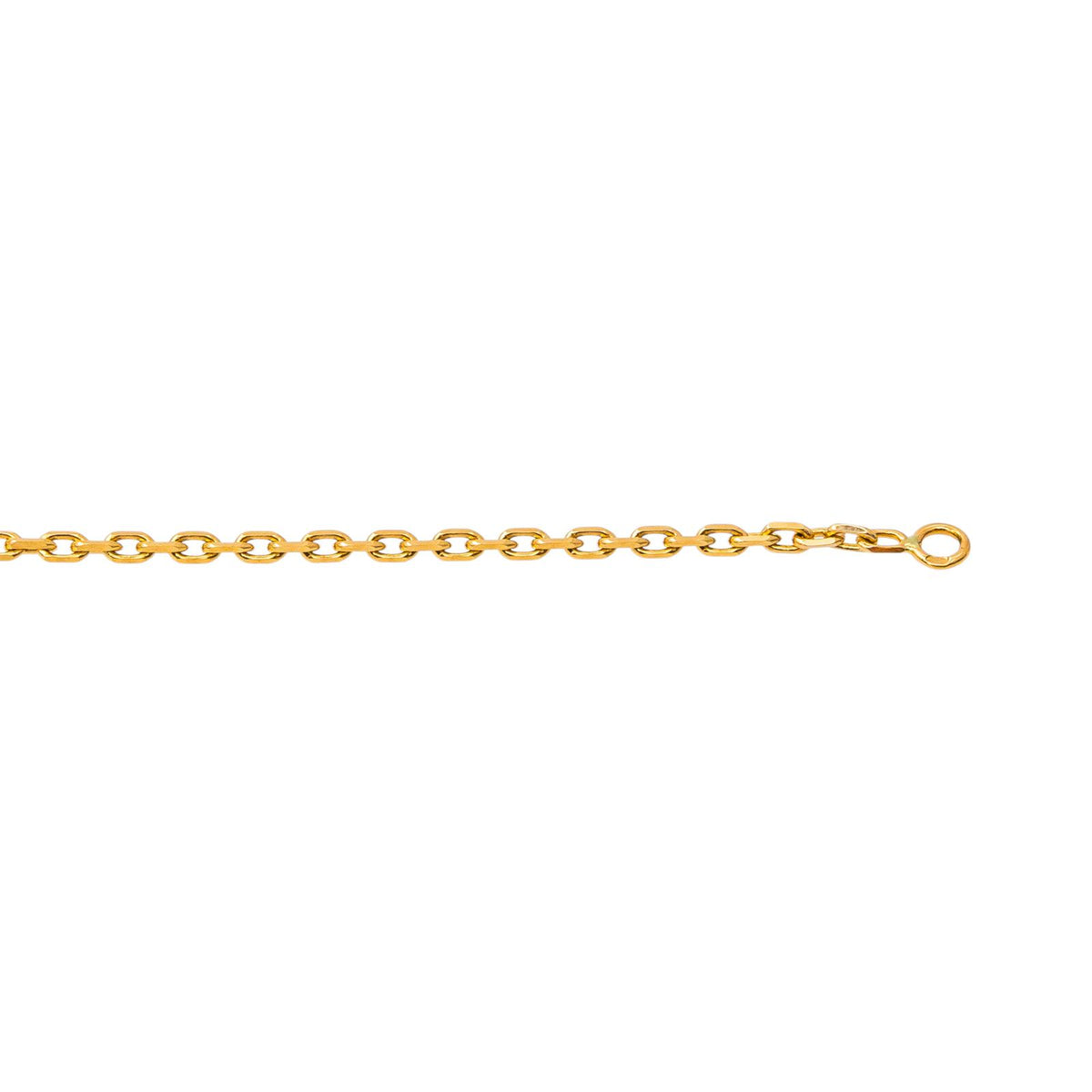 Yellow Gold Forçat Link Necklace